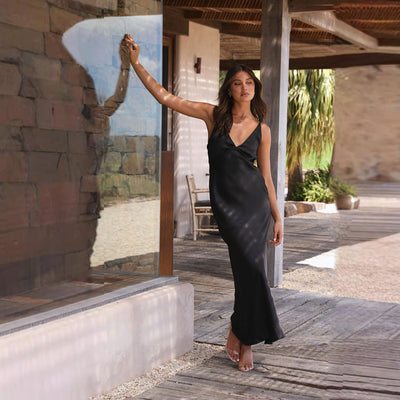 Aude - Ärmelloses Abendkleid