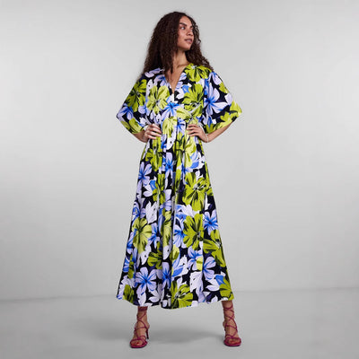 Kristina - Elegantes Damen Sommer Midi kleid