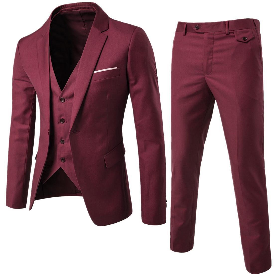 Adam – Dreiteiliger Herrenanzug im Business-Casual-Stil