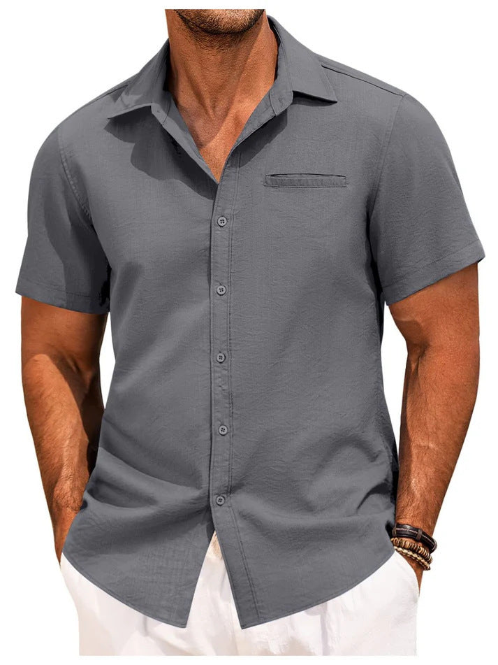 Kurzarmhemd für Männer - Zeior