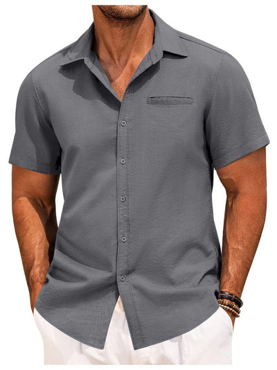 Kurzarmhemd für Männer - Zeior