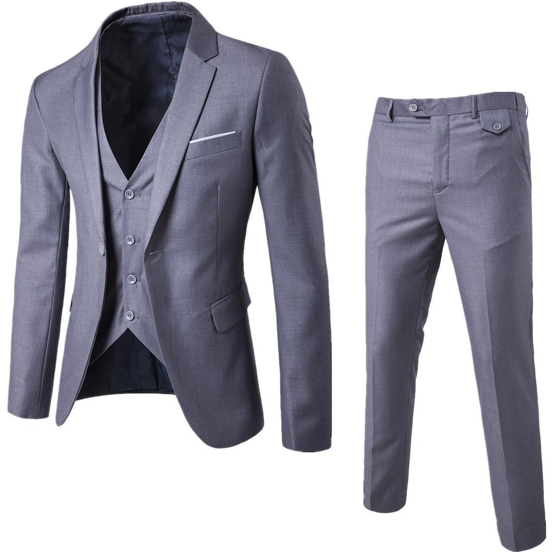 Adam – Dreiteiliger Herrenanzug im Business-Casual-Stil