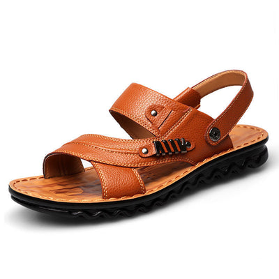 Grant – Herrensandalen aus Premium-Veganleder für den Sommer