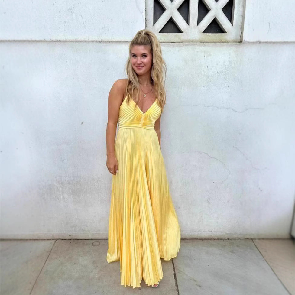 Thea - Kleid mit V-Ausschnitt