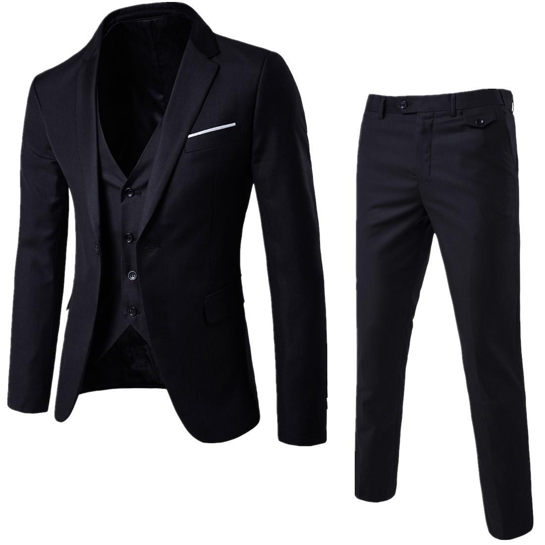 Adam – Dreiteiliger Herrenanzug im Business-Casual-Stil