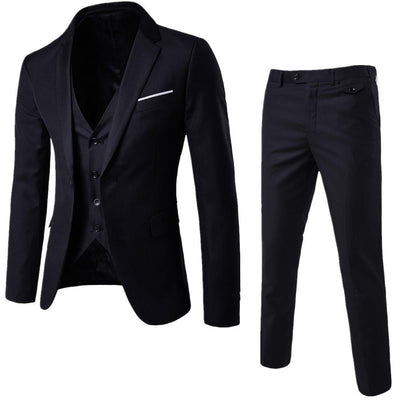 Adam – Dreiteiliger Herrenanzug im Business-Casual-Stil