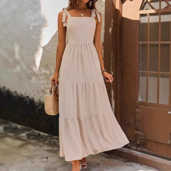 Milka - Elegantes Damen A-Linie Kleid  für Frühling/Sommer