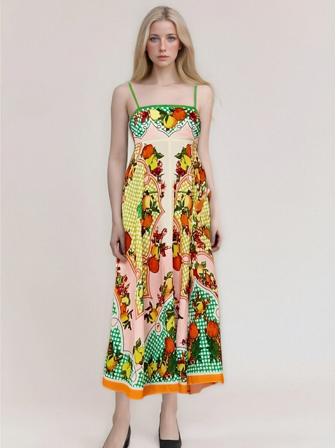 Maxikleid für Frauen – Trägerlos mit hoher Taille -Tiyana