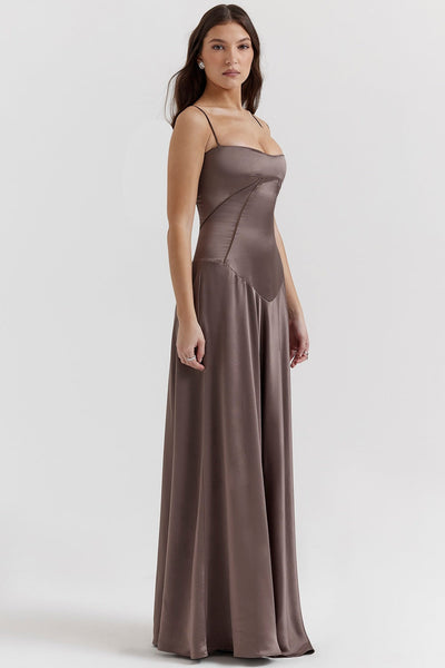 Vaseva  –   Für Elegante A-Linie Abendkleid Mit Spaghetti-Trägern