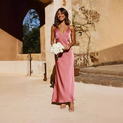 Aude - Ärmelloses Abendkleid