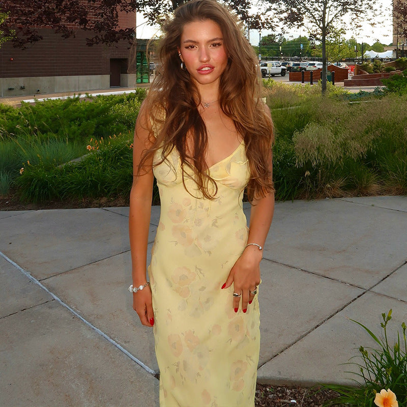 Vintage Damen Slip Kleid - Kleópatra