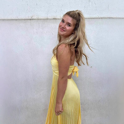 Thea - Kleid mit V-Ausschnitt