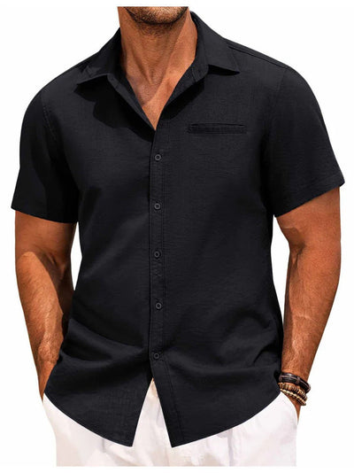 Kurzarmhemd für Männer - Zeior