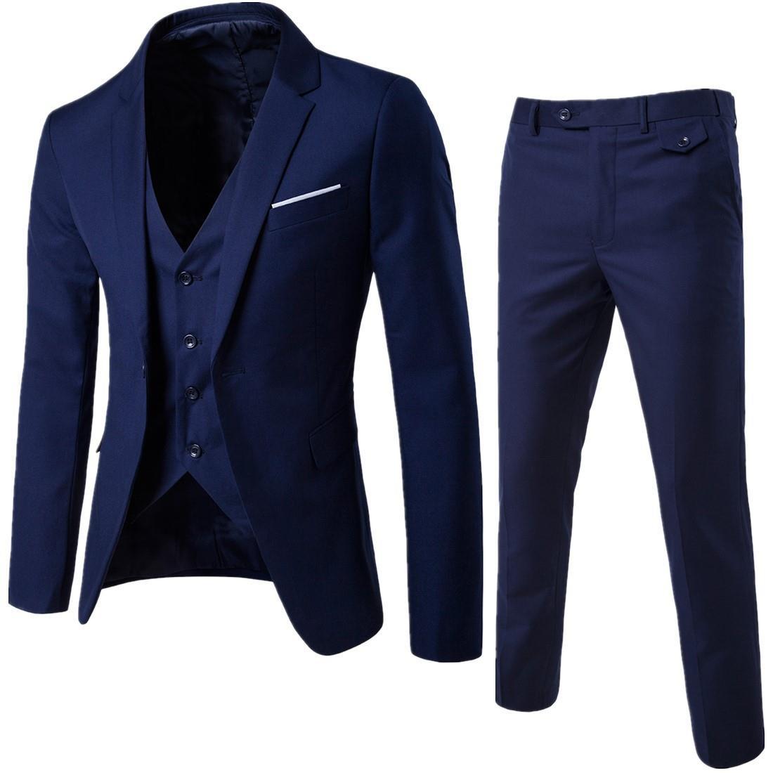 Adam – Dreiteiliger Herrenanzug im Business-Casual-Stil