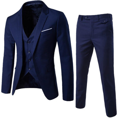Adam – Dreiteiliger Herrenanzug im Business-Casual-Stil