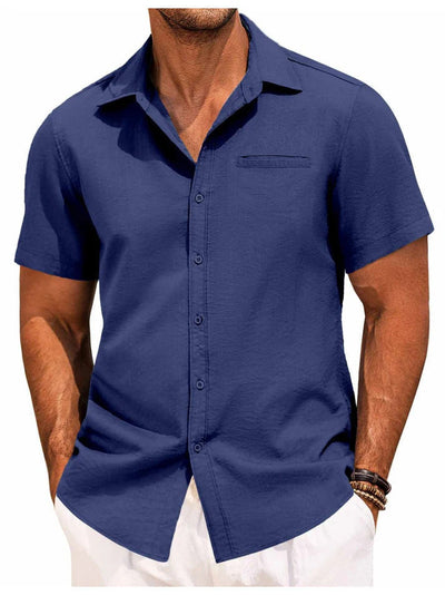 Kurzarmhemd für Männer - Zeior