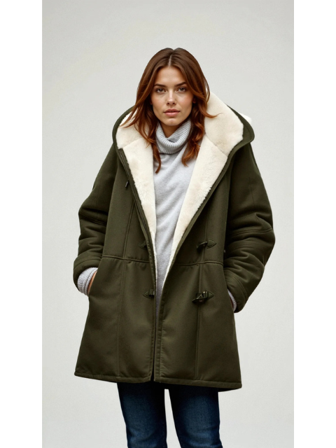 Damen Kapuzenjacke | Warm gefüttert und wasserabweisend