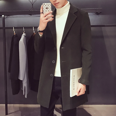 Eleganter Herren Mantel - Schlankes Design für Büro und Freizeit mit Klassischer Passform