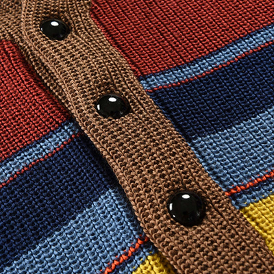 Bunte Strickjacke für Männer