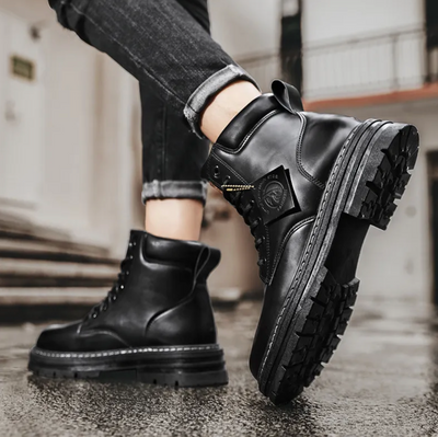 Warme Herren Winterstiefel