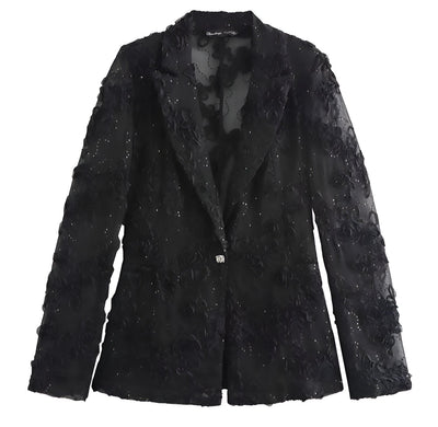 Flora | Elegantes 2-teiliges Set mit Pailletten für Damen