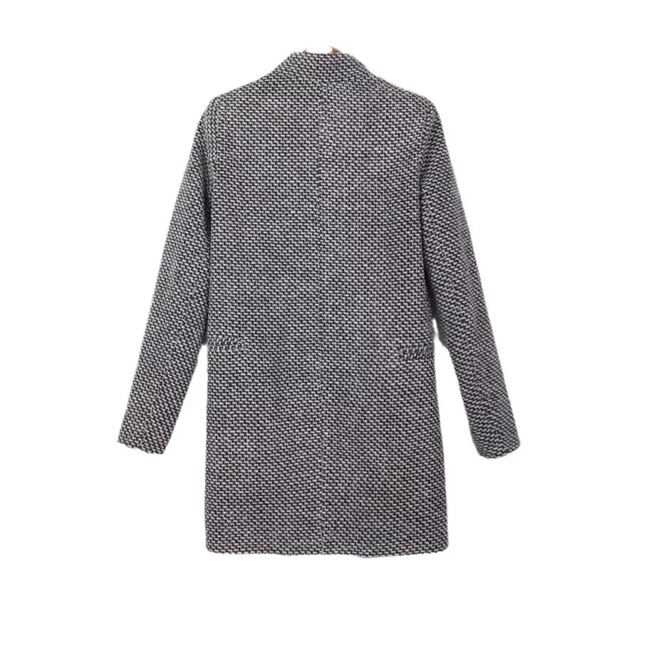 Damen Wintermantel Modern Warm