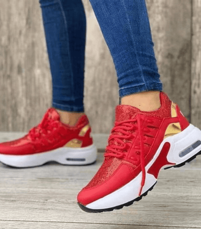 Damen Komfort-Sneaker Rutschfest Leicht