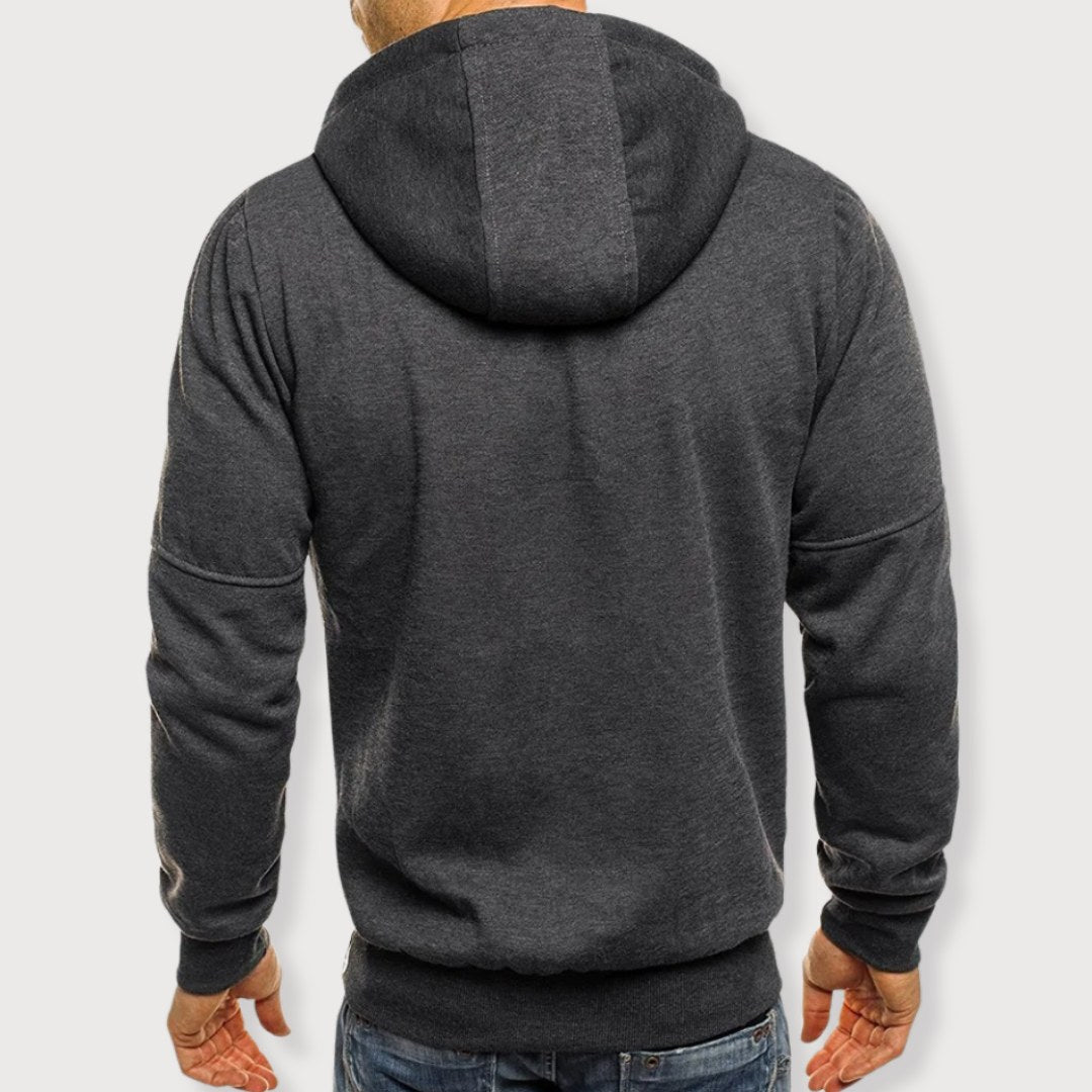 Herren Strickjacke mit Kapuze - Vielseitig & Funktional