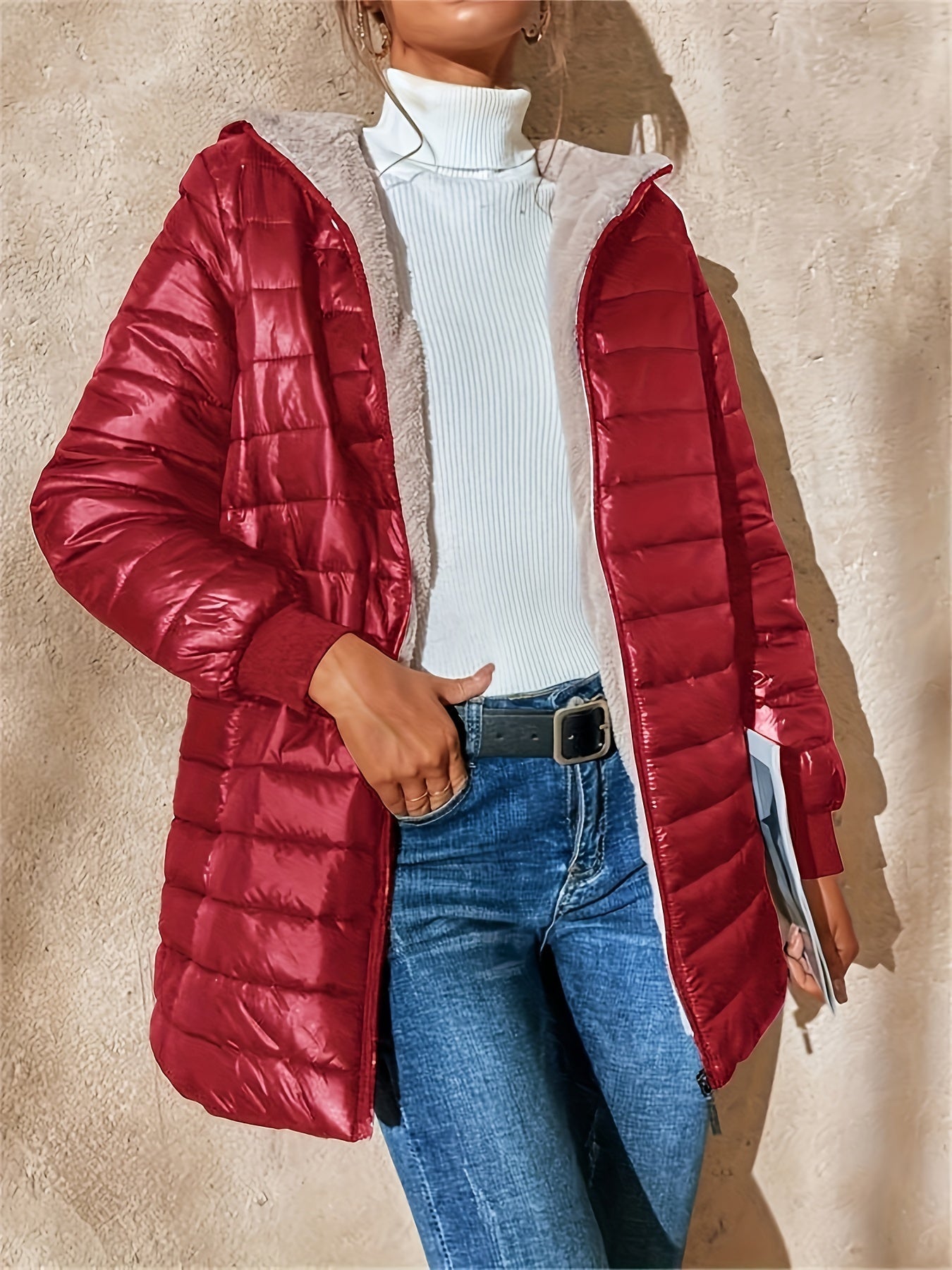 Warme & Winddichte Winterjacke für Damen