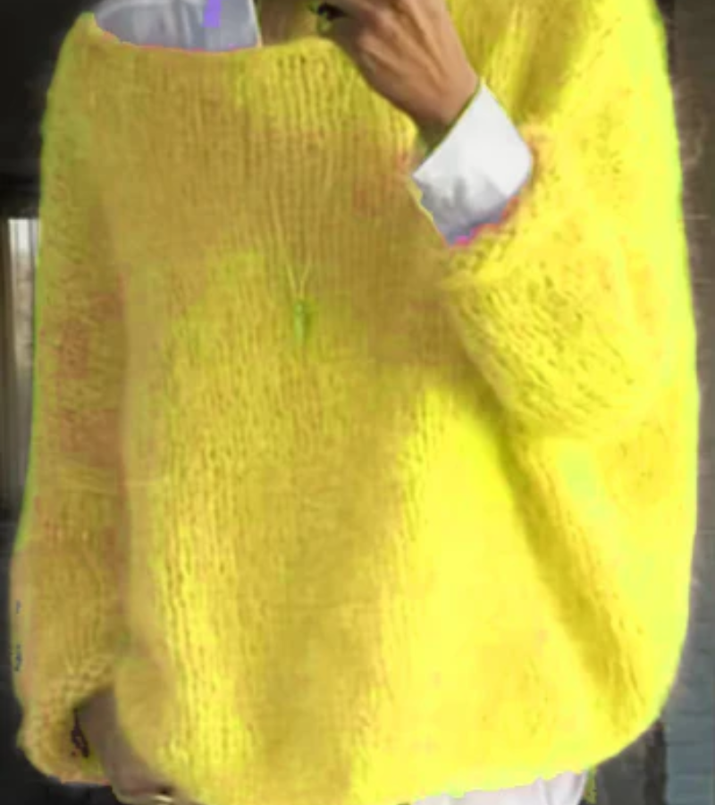 Damen Oversize Strickpullover | Weich & Kuschelig