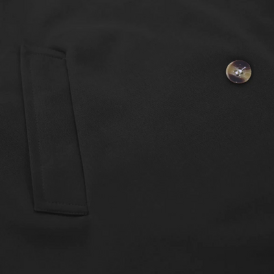 Herren Wollmantel Mit Kapuze - Doppelreihig Warm & Elegant