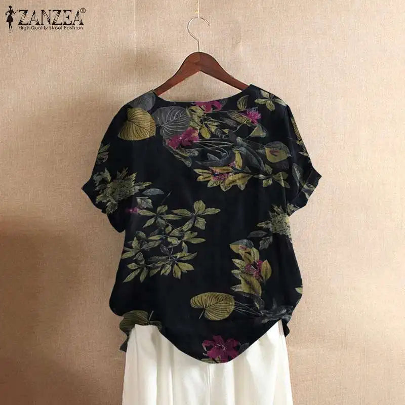 Nadine | Bluse mit Blumenmuster