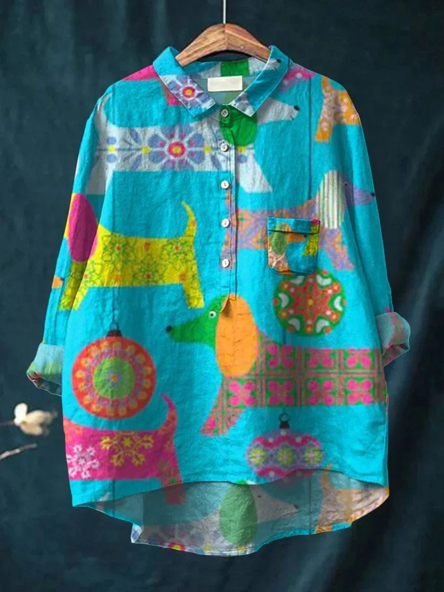 Regina | Katzen-Kunst-T-Shirt