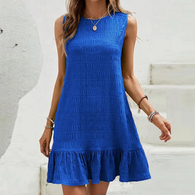 Isabella™ - Sommerliches ärmelloses Minikleid mit Rüschen