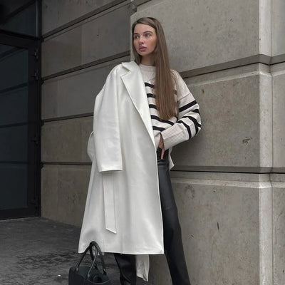 Gerda | Pullover mit Rundhalsausschnitt und Streifen