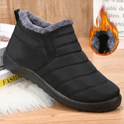 Orthopädische Mid Boots Schwarz - Finn