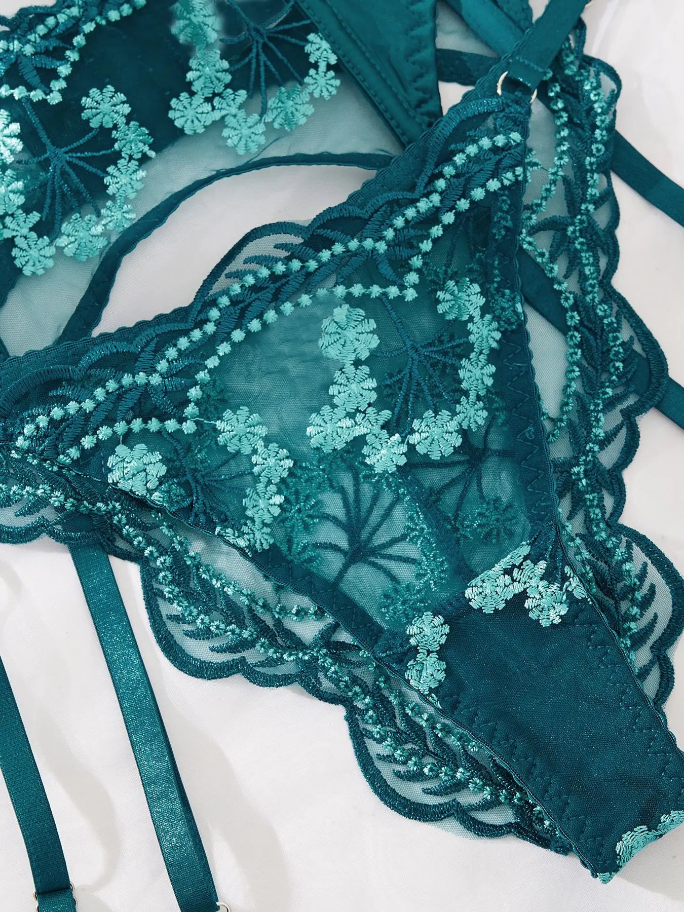 Isla | Spitzen-Dessous-Set