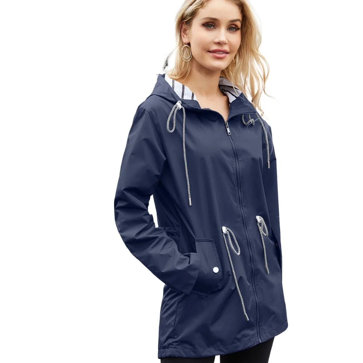 Wasserdichte Regenjacke für Damen