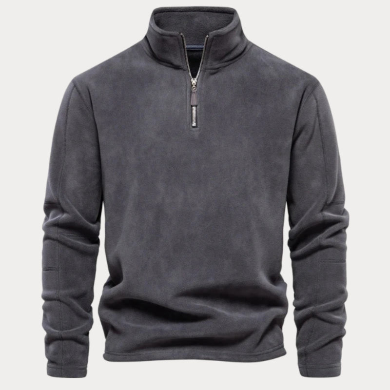 Fleece Pullover Braun - Noah