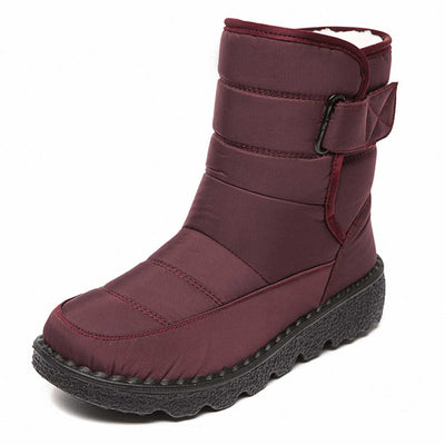 Rutschfeste Winterstiefel Rot - Alina