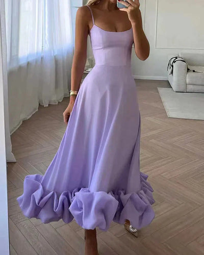 Damen Midi-Cocktailkleid elegant festlich