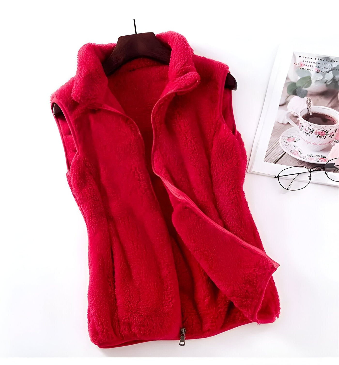 Querida | Polar Fleece-Winterweste für Frauen