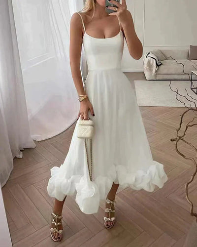 Damen Midi-Cocktailkleid elegant festlich