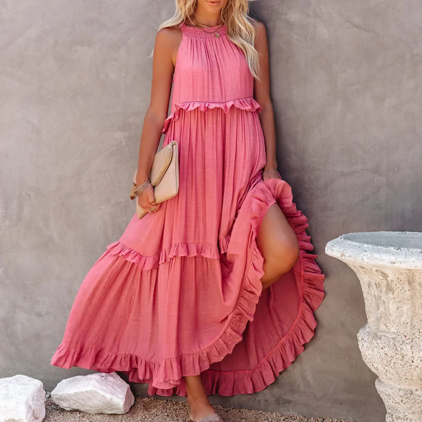 Sorelia – das lange boho-kleid für ihre stilvolle sommerflucht