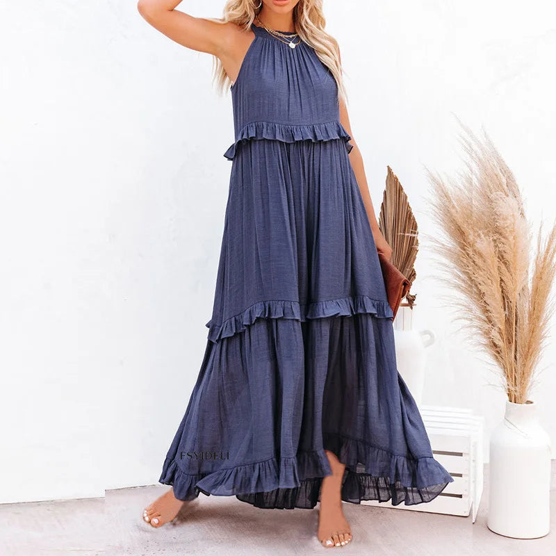 Sorelia – das lange boho-kleid für ihre stilvolle sommerflucht