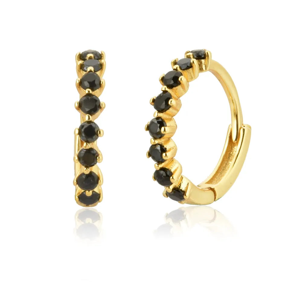 OHRRINGE LE CHIC | GOLD ONYX