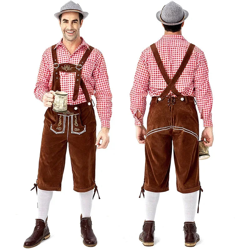 Lederhosen Oktoberfest Kostüm für Männer