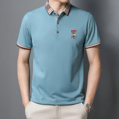 Sven | Lässiges Baumwollpolo mit Stickerei