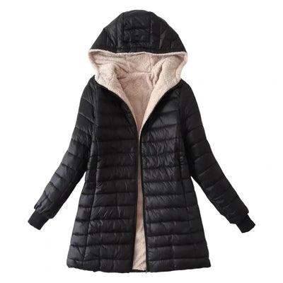 Stylische Winterjacke Schwarz - Sophie
