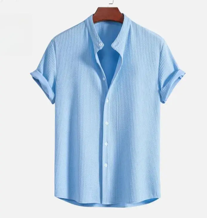 Xustino - Premium Herren Langarmhemd mit Button-Down-Kragen Für Herren